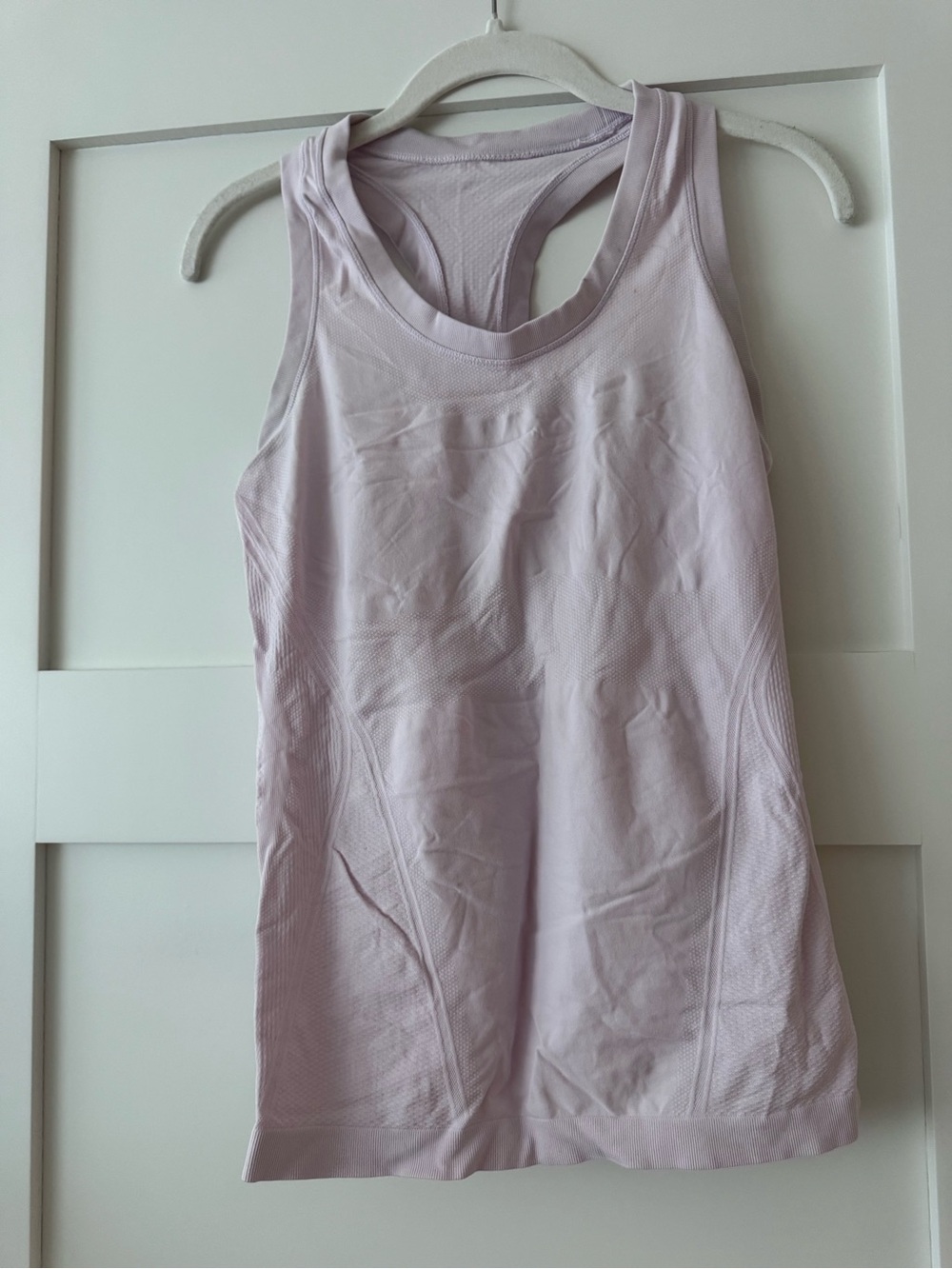 Athleta Lavender Racerback Training Tank
